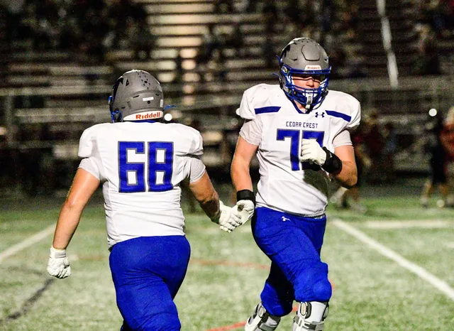 Cedar Crest Dominates Lebanon in 54th Annual Cedar Bowl, Fans Vote for Top Performers
