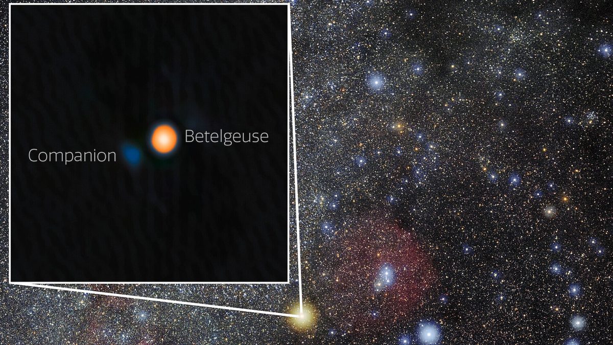 Betelgeuse’s Hidden Companion Revealed: 6-Year Brightness Mystery Solved