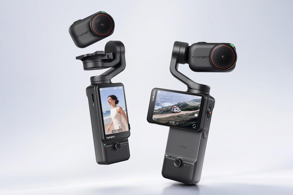 Hohem Eyepic: Detachable Action Camera Module Offers Versatile 4K Stabilization