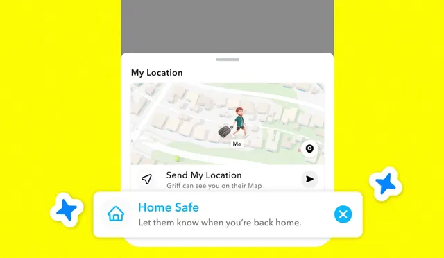 New Home Safe Feature in Snapchat Enhances Safety with One-Time Alerts