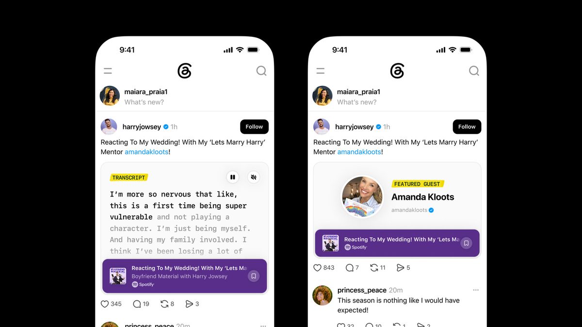 Threads Enhances Podcast Promotion with Transcripts and Analytics