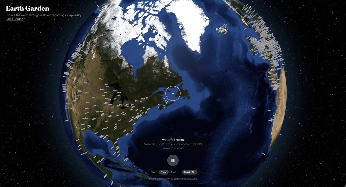 Earth Garden: A Sonic Journey Across the Globe via Field Recordings