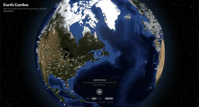 Earth Garden: A Sonic Journey Across the Globe via Field Recordings