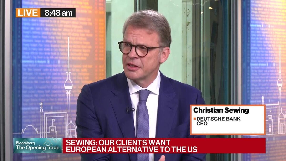 Deutsche Bank CEO Highlights Growing Demand for European Banking Amid Geopolitical Strains