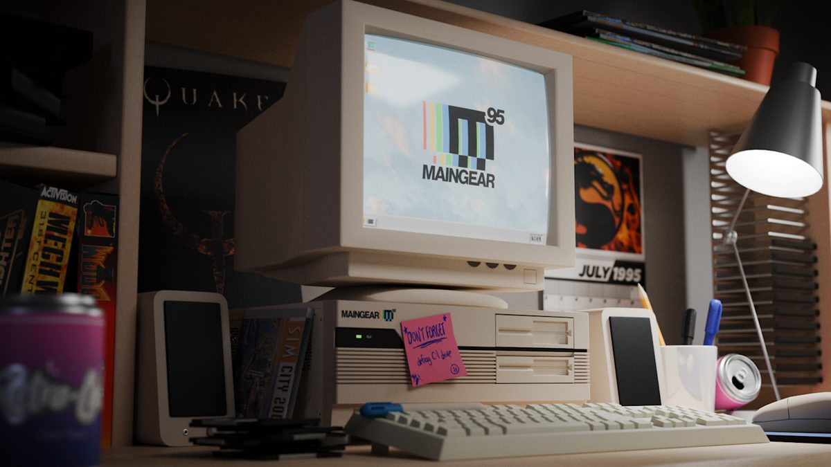 Maingear Retro95: A Nostalgic PC with Modern Performance at $1,599