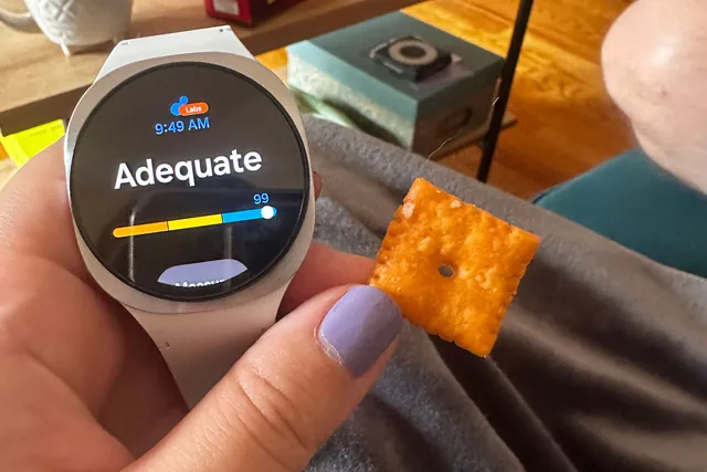 Samsung's Antioxidant Index: Cheez-Its Mislead Health Monitoring