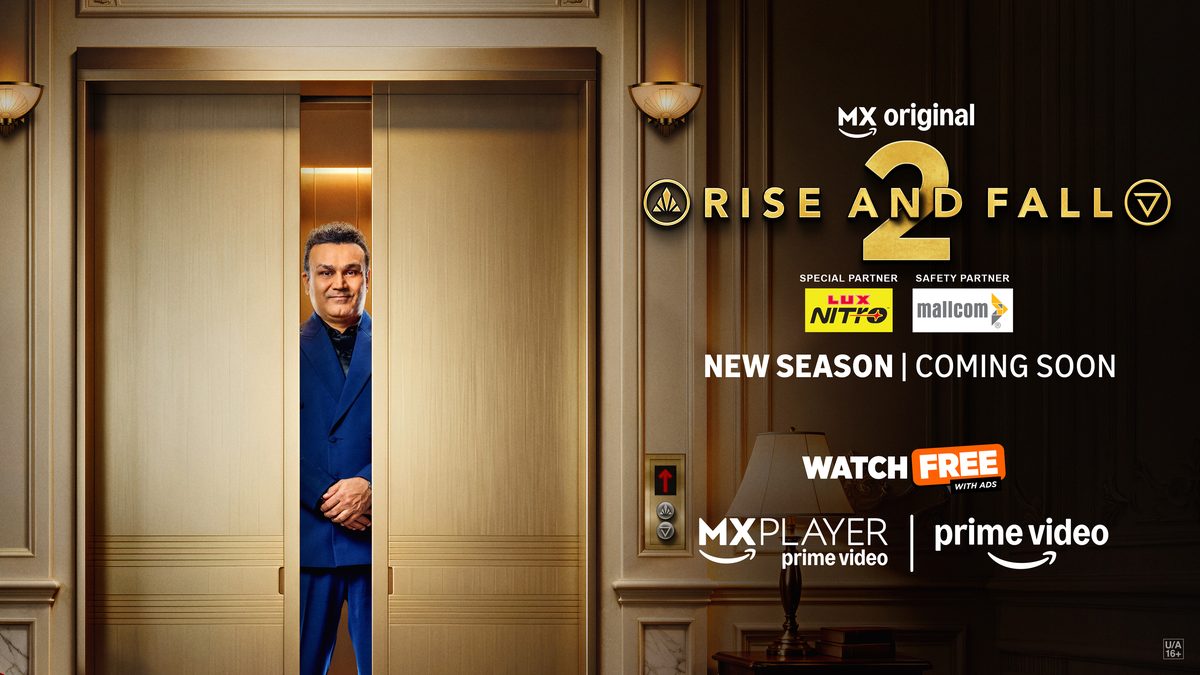 Virender Sehwag to Host Prime Video's 'Rise and Fall' Season 2, Bringing Cricket's Unpredictability to Reality TV